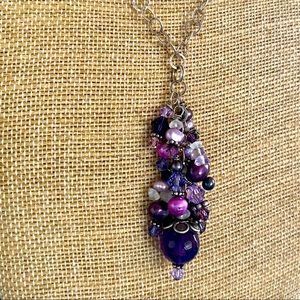 Sterling Silver Amethyst Necklace